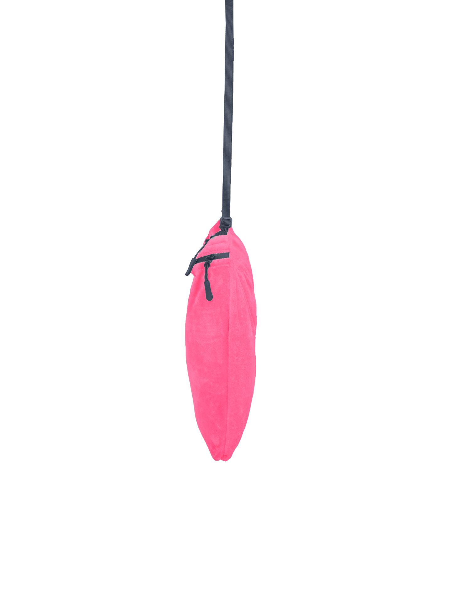 Multipurpose Surf Poncho Changing Towel Robe with Hood & Bag - Hot Pink