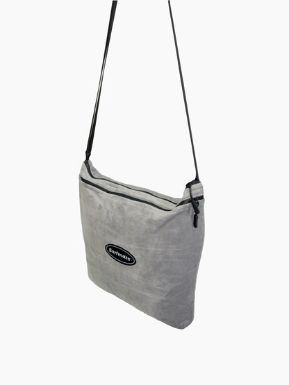 Multipurpose Surf Poncho Changing Towel Robe with Hood & Bag - Grey