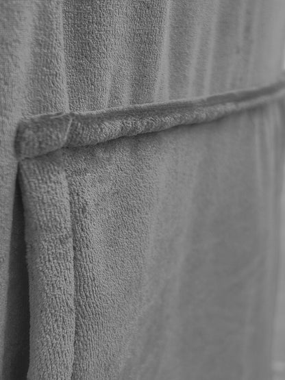 Multipurpose Surf Poncho Changing Towel Robe with Hood & Bag - Grey